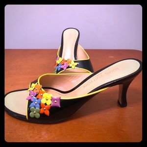 Louis Vuitton Fleur Slide Sandals Size 39